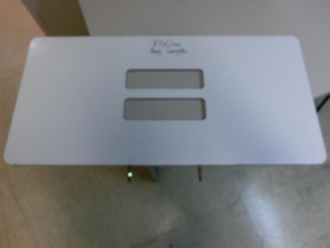 <p>Step
2:
Select the correct bag
template the
for finished
length of bag on the BPO.</p>